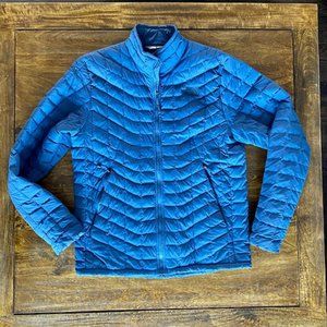 North Face Thermoball Puffer Jacket (Mens M) Blue